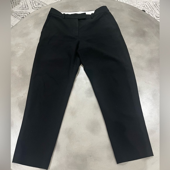 Wilfred Aritzia Black High Rise Straight Leg Trousers Pants Size 8 - Picture 2 of 13